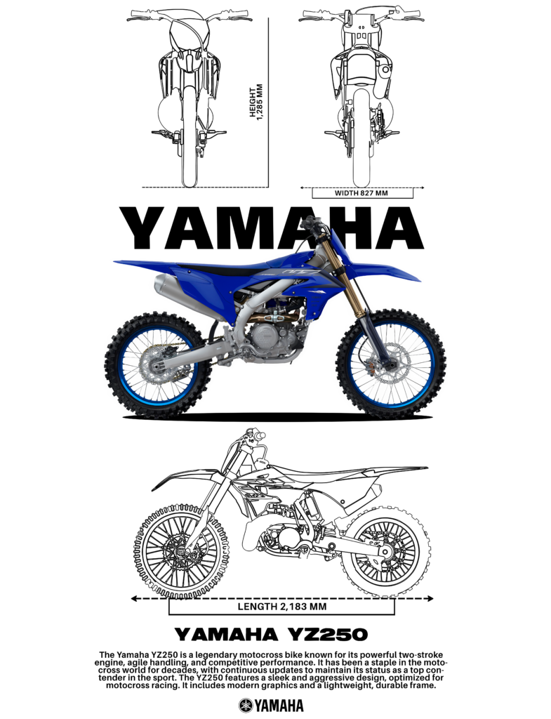 YAMAHA YZ250 2